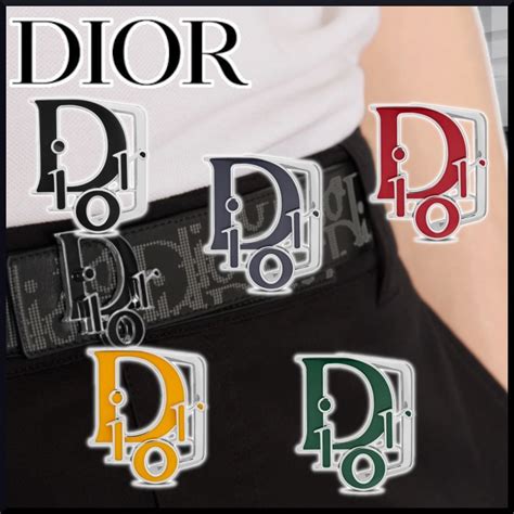 dior bag buckle|authentic christian dior belts.